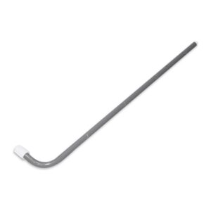 Unteres Leiterholm A für Poolleiter 132 cm Grau