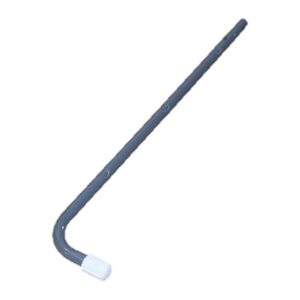 Unteres Leiterholm B für Poolleiter 132 cm Grau