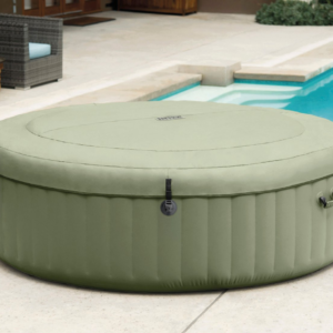 Spa Cover Round 4-Pers. (Olive Green) (Excl. Air Bladder) For Bubble spa 4-person round