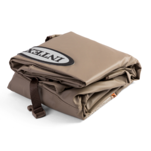Spa Cover Square 4-Pers. (Brown Beige) (Excl. Air Bladder) For Chevron/Calacatta spa 4-person square