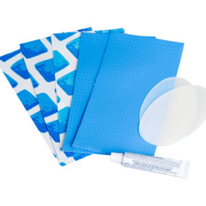Blaues Reparaturset für Aufstellpools