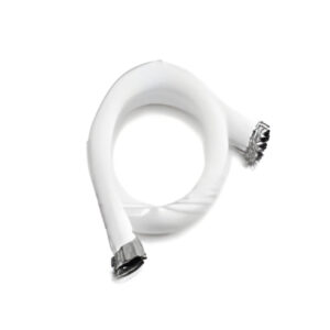 Pumpenschlauch 1,5 m, Ø 38 mm, mit Überwurfmuttern für 56635, 56611 und 54611 – grau