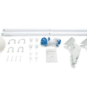 Volleyball-Set für 16 Fuß × 32 Fuß × 52 Zoll rechteckigen Ultra Frame Pool